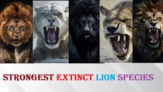 8 Most Powerful Extinct Lion Species