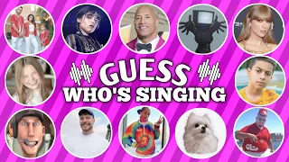 Guess Who's SINGING 🎵🎤🔥 | Lay Lay, King Ferran, Salish Matter, Kinigra Deon, Trolls 3, MrBeast, Elsa