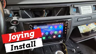 HOW TO: Installing The New Joying 8.1" Android Head Unit in a BMW 335i