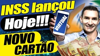 INSS LANÇOU NOVO CARTÃO VIRTUAL com CLUBE de VANTAGENS - VEJA como SOLICITAR e QUEM terá DIREITO