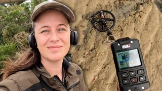 Metal Detecting a Beach full of Surprises with the XP Deus 2!