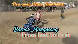 Bornok Mangosong from last to first? 😱 😱 😱 Pro Open Class final heat | Salcedo Ilocos Sur