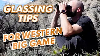 Glassing for Western Big Game Animals - Tips