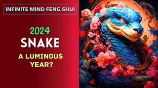 SNAKE Zodiac Sign 2024 - Forecast & Cures | Chinese Zodiac Astrology Forecast | Year of WOOD DRAGON