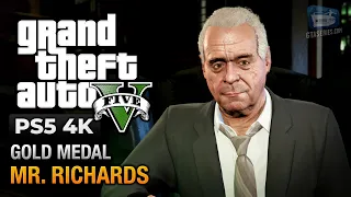 GTA 5 PS5 - Mission #42 - Mr. Richards [Gold Medal Guide - 4K 60fps]