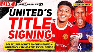 Solskjaer's BIG Title Winning Signing | Man Utd Transfer News