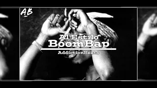 "Al Estilo BoomBap" Beat Hip Hop Rap Instrumental Boombap [FREE USE] PROD. (AddictionBeats)