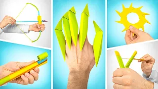 12 origami ușoare cu temă ninja | Proiect DIY din hârtie