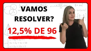 VAMOS RESOLVER PORCENTAGEM COM NÚMERO DECIMAL??