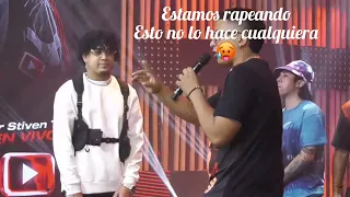 🔥😈 MR STIVEN vs THE NINO FREESTYLE 🤣🔥 - UNA JOYITA INOLVIDABLE - INMORTALFF