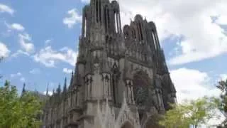 Cathédrale Notre-Dame de Reims - Présentation des 5 cloches de volée - sonnerie en plenum