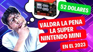 😱😱LA SUPER NINTENDO MINI EN EL 2023😱😱 ¿VALDRA LA PENA? 🤔🤔