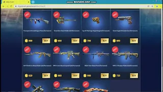 Buying M4A1-S-I.B-Imperial Gold in Gold Rush Item Shop