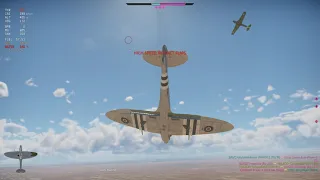 War Thunder, Intense Dogfight, Spitfire vs FW190D and G55S