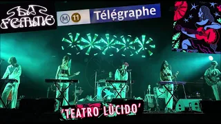 La Femme ("Teatro Lúcido") : "Télégraphe", live à la radio, 30/03/2023, à Paris.