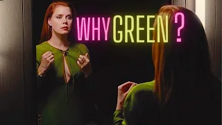 what does green mean in this film? / (nocturnal animals short analysis)