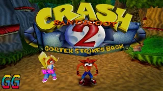 PS1 Crash Bandicoot 2: Cortex Strikes Back 1997 (100%) - No Commentary