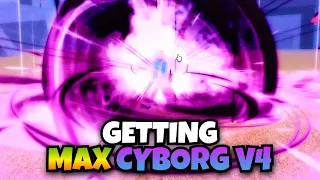 Doing The LAST STEP For MAX CYBORG V4!! (Blox Fruits)