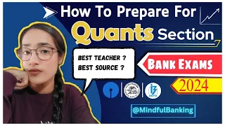 How to Prepare for Quants 💯📈💪 #bankexams2024 RBI || SBI || IBPS || RRB (PO/CLERK)
