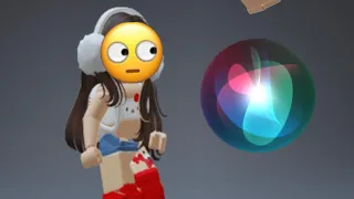 Letting Siri create my Roblox avatar?! (It’s kinda bad ngl)