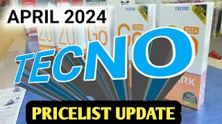 TECNO PRICES UPDATE POVA6PRO+5G,POVA5PRO5G,SPARK20,SPARK20C,SPARK20PRO,PHANTOM V FLIP5G,SPARKGO2024