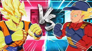 Goku vs Vegeta BUT its at McDonalds