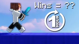 How Many Minecraft Bedwars Wins Can I Get in One Hour