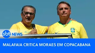 Malafaia critica Moraes em Copacabana