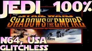 Star Wars: Shadows of the Empire Speedrun (JEDI 100% Glitchless, English) in 1:22:36