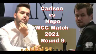 What Happened To Nepo? | Nepomniachtchi vs  Carlsen | World Championship Match 2021, rd 9