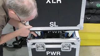 Using a small equipment hoist to move audio gear/cases - Stage Left Audio