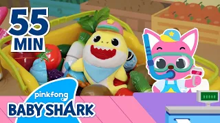 Baby Shark Toy Review & Hide and Seek | +Compilation | Baby Shark Toy | Baby Shark Official