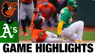 Orioles vs. A's Game Highlights (5/1/21) | MLB Highlights