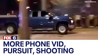 Phone video of police pursuit, shootout with Milwaukee police | FOX6 News Milwaukee