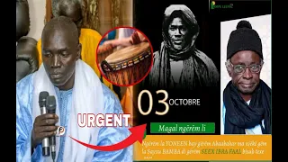 URGENT : Déclaration Serigne Dame Soda Fall thi teuguoum Baye Fall yi...