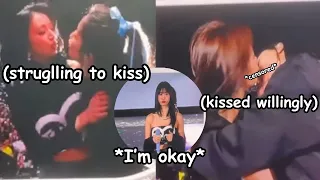 twice getting wild, kissing each other in encore at Mexico, and then there’s tzuyu & momo