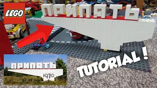 How to make the sign of Pripyat with Lego!