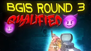 BGIS Round 3 Qualified Match | Miramar | IGL Pov | IPhone 13 | Bgmi Competitive