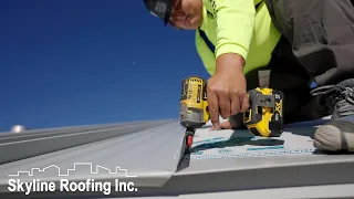 Skyline Roofing // Metal Roof Install