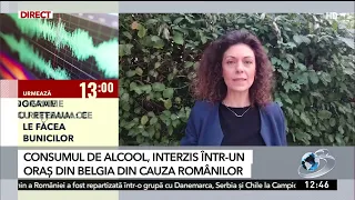 Consumul de alcool, interzis într-un oraș din Belgia din cauza românilor