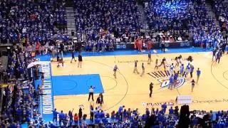 OKC Thunder $20K half court shot winner!!