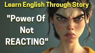 Learn English Through Story | Power of Not Reacting - How to Control Your Emotions. #ieltslistening