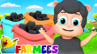 Baa Baa Black Sheep Song | Nursery Rhymes & Kids Songs | Animal Cartoon - Farmees