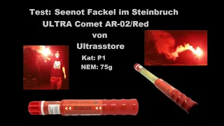 Ultrasstore Bengalo Ultra Comet AR-02 | Bei Nacht im Steinbruch | Kat. P1 | NEM: 75 g | Dextrin |