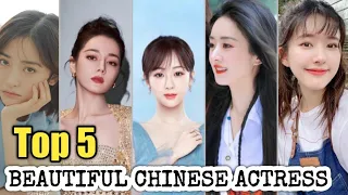 Top Five Most Beautiful And Popular Chinese Actress 2023