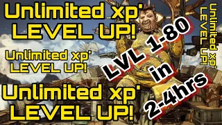 Borderlands 2: XP Exploit lvl 1-80 In About 2-4hrs ((working as of 6-27-2019))