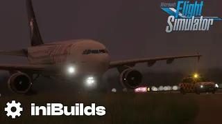 MSFS 2020 | iniBuilds A310 | Real World Cargo Flight - Istanbul to Billund