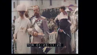 Tsar Nicholas II of Russia video (colorized)