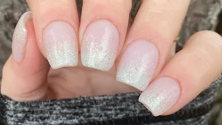 Glitter French Ombre - Baby Boomer Nails | Revel Nail Dip Powder