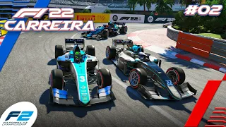 F1 22 CARREIRA #2 - ULTRAPASSAR EM MÔNACO É QUASE IMPOSSÍVEL